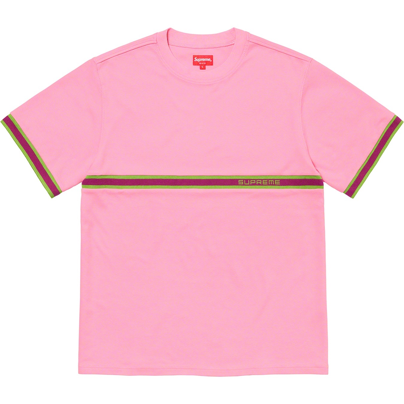 Knit Stripe S/S Top view 6